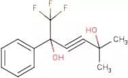 2-Methyl-5-phenyl-6,6,6-trifluorohex-3-yne-2,5-diol