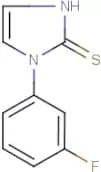 1,3-Dihydro-1-(3-fluorophenyl)-2H-imidazole-2-thione