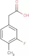 3-Fluoro-4-methylphenylacetic acid