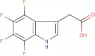 4,5,6,7-Tetrafluoro-1H-indole-3-acetic acid