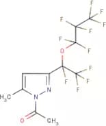 1-Acetyl-3-[1-(heptafluoropropoxy)-1,2,2,2-tetrafluoroethyl]-5-methyl-1H-pyrazole