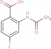 2-Acetamido-4-fluorobenzoic acid
