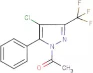 1-Acetyl-4-chloro-5-phenyl-3-(trifluoromethyl)-1H-pyrazole