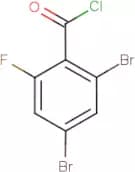 2,4-Dibromo-6-fluorobenzoyl chloride
