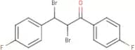 1,3-Bis(4-fluorophenyl)-2,3-dibromopropan-1-one