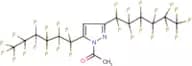 1-Acetyl-3,5-bis(tridecafluorohexyl)-1H-pyrazole