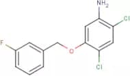 2,4-Dichloro-5-(3-fluorobenzyloxy)aniline