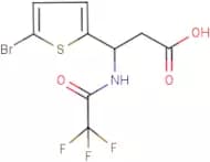 3-(5-Bromothien-2-yl)-3-[(trifluoroacetyl)amino]propionic acid