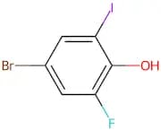 4-Bromo-2-fluoro-6-iodophenol