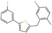 2-(3-fluorophenyl)-5-(5-iodo-2-methylbenzyl)thiophene