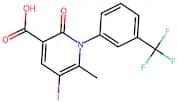 5-Iodo-6-methyl-2-oxo-1-(3-(trifluoromethyl)phenyl)-1,2-dihydropyridine-3-carboxylic acid