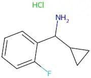 Cyclopropyl(2-fluorophenyl)methanamine hydrochloride
