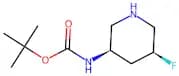 tert-Butyl N-[(3R,5S)-5-fluoropiperidin-3-yl]carbamate