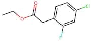 Benzeneacetic acid, 4-chloro-2-fluoro-, ethyl ester