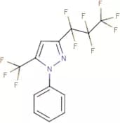 3-(Heptafluoropropyl)-1-phenyl-5-(trifluoromethyl)-1H-pyrazole