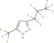 3-(Heptafluoropropyl)-5-(trifluoromethyl)-1H-pyrazole