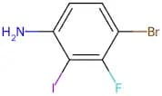 4-Bromo-3-fluoro-2-iodoaniline