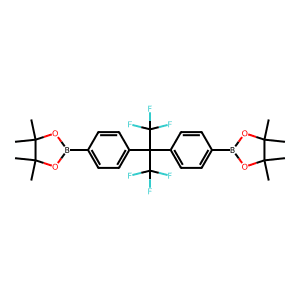 2,2'-((Perfluoropropane-2,2-diyl)bis(4,1-phenylene))bis(4,4,5,5-tetramethyl-1,3,2-dioxaborolane)