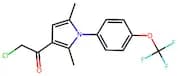 2-Chloro-1-(2,5-dimethyl-1-(4-(trifluoromethoxy)phenyl)-1H-pyrrol-3-yl)ethan-1-one