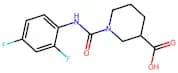 1-((2,4-Difluorophenyl)carbamoyl)piperidine-3-carboxylic acid