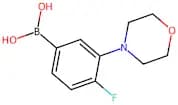 (4-Fluoro-3-morpholinophenyl)boronic acid