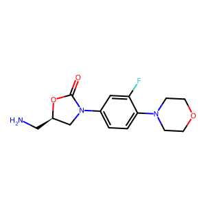 (R)-5-(Aminomethyl)-3-(3-fluoro-4-morpholinophenyl)oxazolidin-2-one
