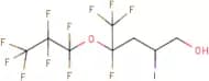 4,5,5,5-tetrafluoro-4-(heptafluoroprop-1-oxy)-2-Iodopentan-1-ol