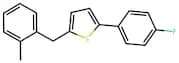 2-(4-Fluorophenyl)-5-(2-methylbenzyl)thiophene