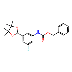 Benzyl (3-fluoro-5-(4,4,5,5-tetramethyl-1,3,2-dioxaborolan-2-yl)phenyl)carbamate