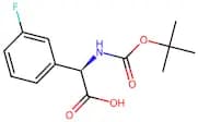 (R)-2-((tert-butoxycarbonyl)amino)-2-(3-fluorophenyl)acetic acid