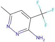 6-Methyl-4-(trifluoromethyl)pyridazin-3-amine