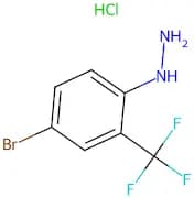 (4-Bromo-2-(trifluoromethyl)phenyl)hydrazine hydrochloride