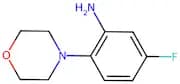 5-Fluoro-2-(morpholin-4-yl)aniline