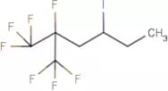 4-Iodo-1,1,1,2-tetrafluoro-2-(trifluoromethyl)hexane