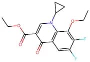 Ethyl 1-cyclopropyl-8-ethoxy-6,7-difluoro-4-oxo-1,4-dihydroquinoline-3-carboxylate
