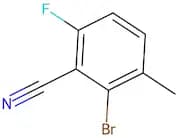 2-Bromo-6-fluoro-3-methylbenzonitrile