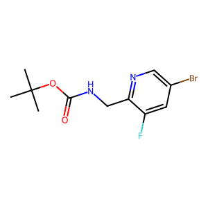 tert-Butyl ((5-bromo-3-fluoropyridin-2-yl)methyl)carbamate
