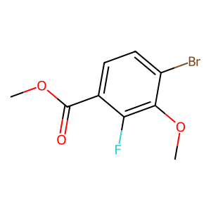 Methyl 4-bromo-2-fluoro-3-methoxybenzoate