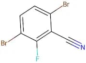 3,6-Dibromo-2-fluorobenzonitrile