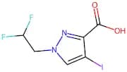 1-(2,2-Difluoroethyl)-4-iodo-1h-pyrazole-3-carboxylic acid