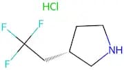 (3S)-3-(2,2,2-Trifluoroethyl)pyrrolidine;hydrochloride