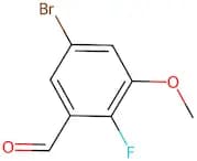 5-Bromo-2-fluoro-3-methoxybenzaldehyde