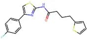 N-(4-(4-Fluorophenyl)thiazol-2-yl)-4-(thiophen-2-yl)butanamide