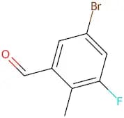 5-Bromo-3-fluoro-2-methylbenzaldehyde