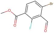 Methyl 4-bromo-2-fluoro-3-formylbenzoate