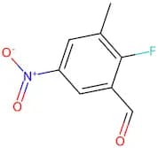 2-fluoro-3-methyl-5-nitrobenzaldehyde