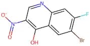 6-Bromo-7-fluoro-3-nitroquinolin-4-ol