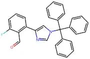 2-Fluoro-6-[1-(triphenylmethyl)-1H-imidazol-4-yl]benzaldehyde