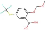 (2-(Methoxymethoxy)-5-((trifluoromethyl)thio)phenyl)boronic acid