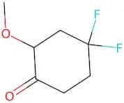 4,4-Difluoro-2-methoxycyclohexanone